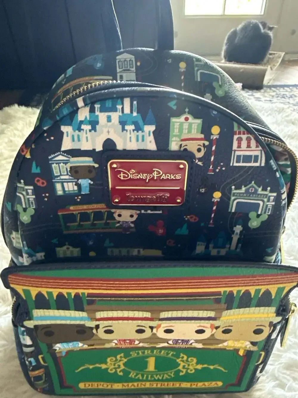 Loungefly Disney‎ Parks Funko Pop! Main Street U.S.A. Dapper Dans Mini Backpack